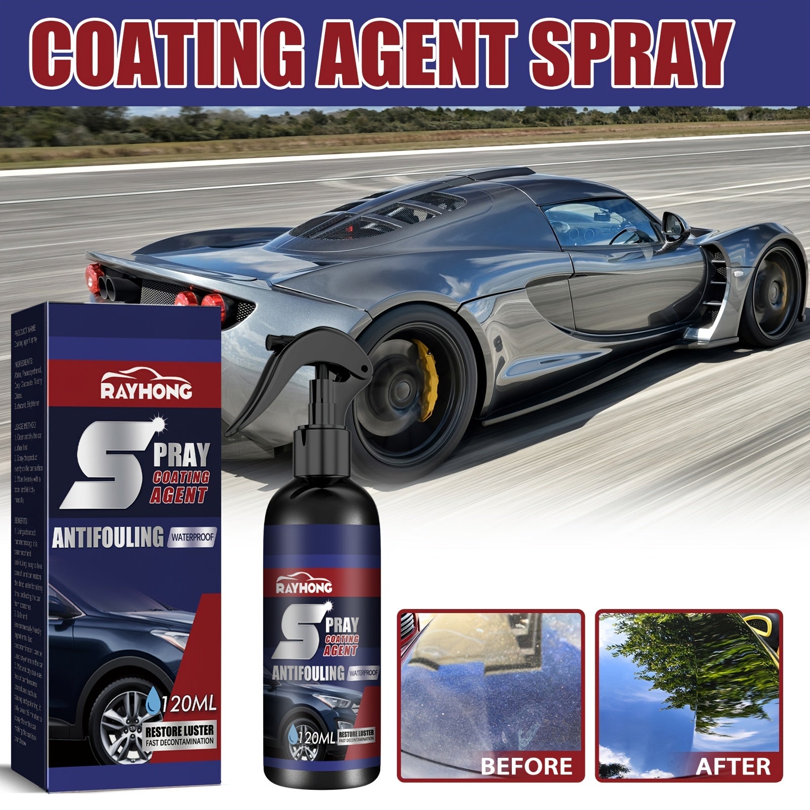 Nano Coating Spray for Car Paint Protection