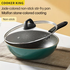 Non Stick Cast Iron Skillet for Gas Stove Top & Induction Cooker PFOA Cookware