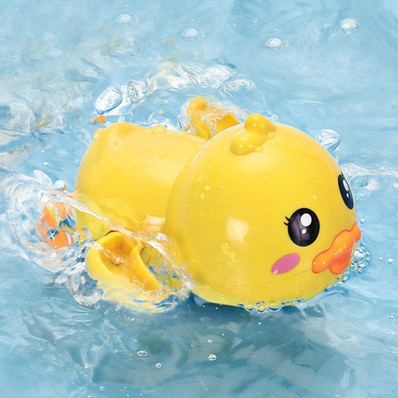 Baby Bath Toys Clockwork Toy Cartoon Swimming Duck Turtles Dolphins