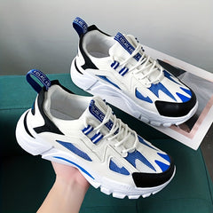 Men's Chunky Sneakers Breathable Wear-resistant Footwear