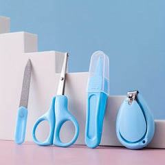 4pcs Anti Pinching Nail Clippers Set for Baby Nails