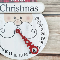 Christmas Santa Claus Wooden Pendant Home Window Decoration