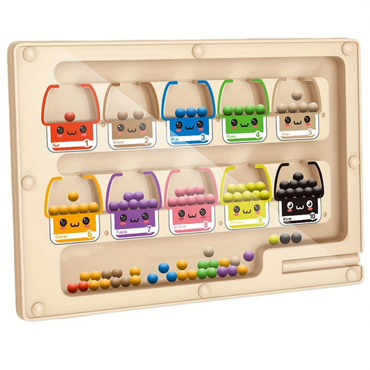 Nuro Wooden Puzzle Maze Toy for Hand Eye Coordination 3+
