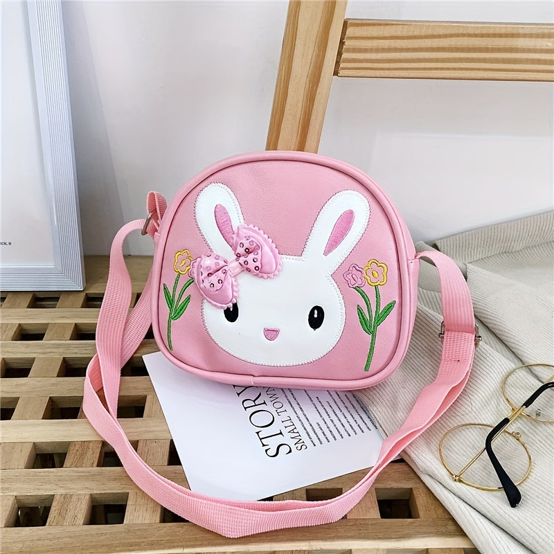 Cartoon Rabbit Crossbody Bag for Girls