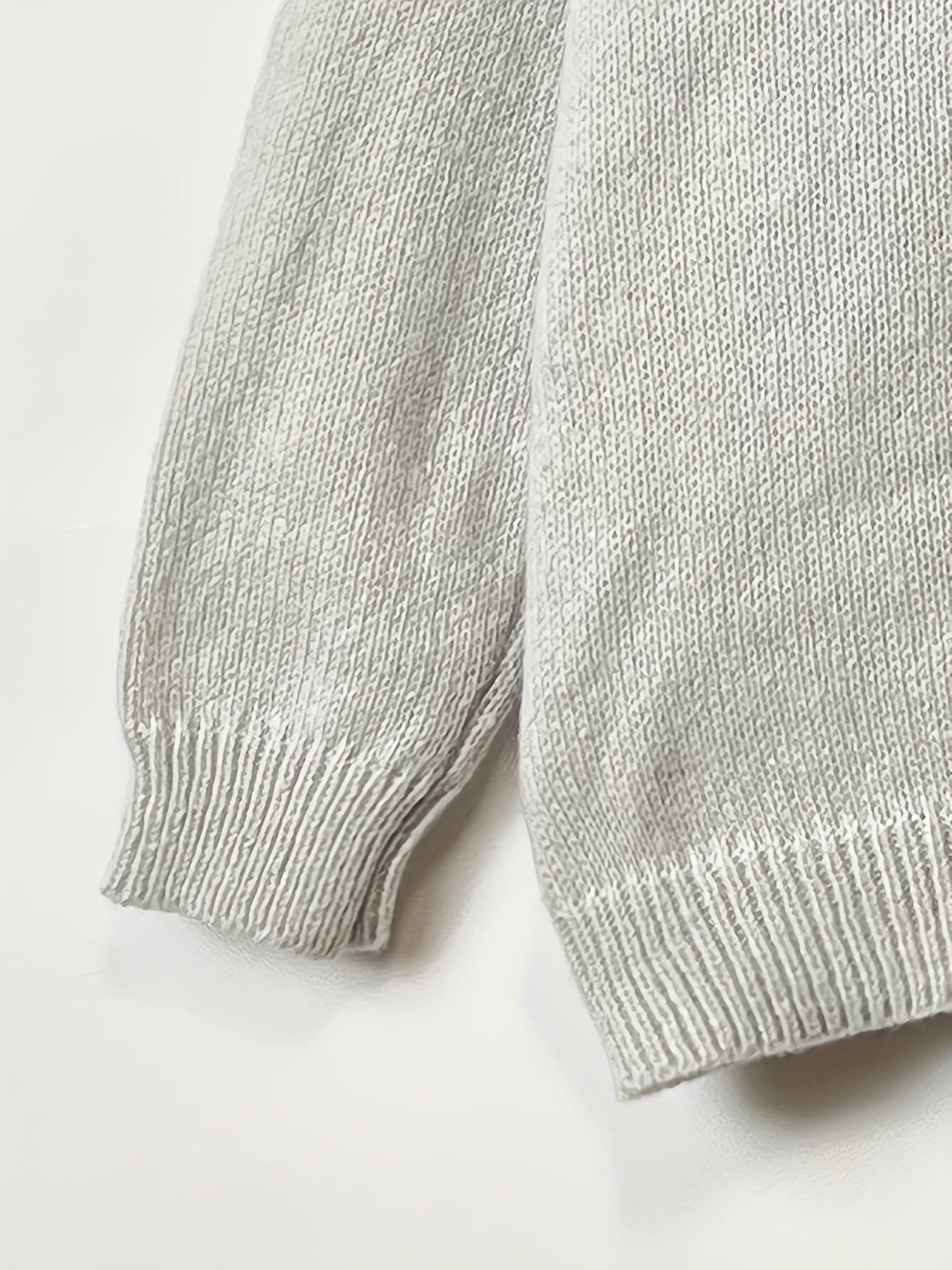 Dandelion & Bird V-Neck Pullover Sweater Women's Clothing