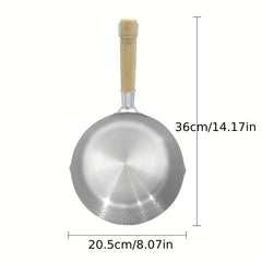 Stainless Steel Saucepan 20 Sauce Pan Saucier Kitchen Utensils