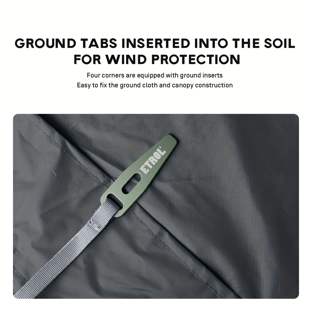 Waterproof Tent Tarp Mat for Picnic Hiking Backpacking Hammock Beach