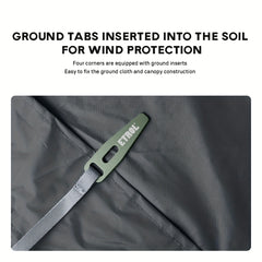 Waterproof Tent Tarp Mat for Picnic Hiking Backpacking Hammock Beach