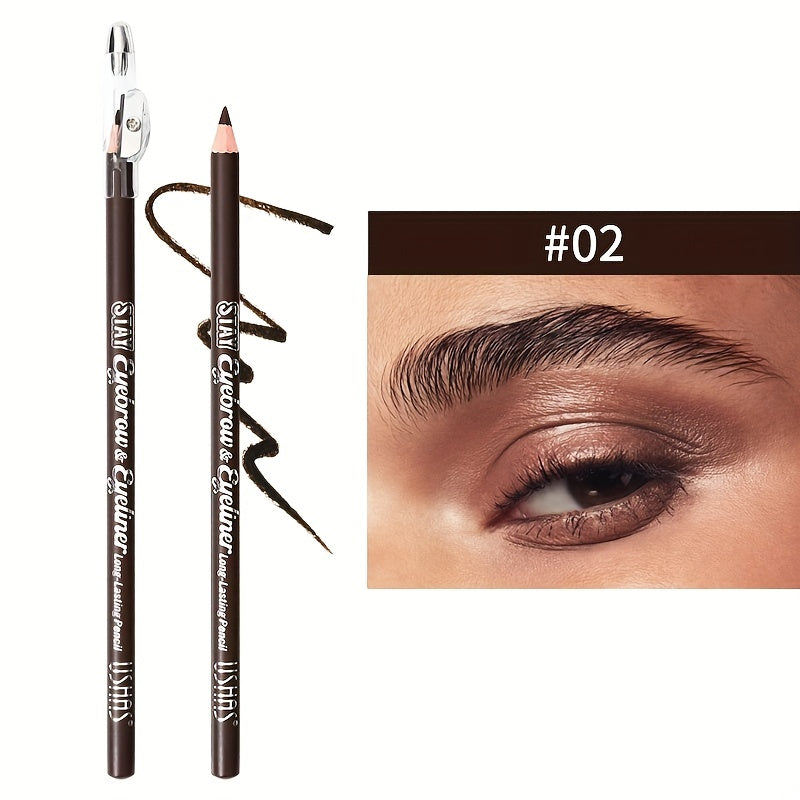 Natural Matte Eyebrow Pencil Waterproof Makeup Pen