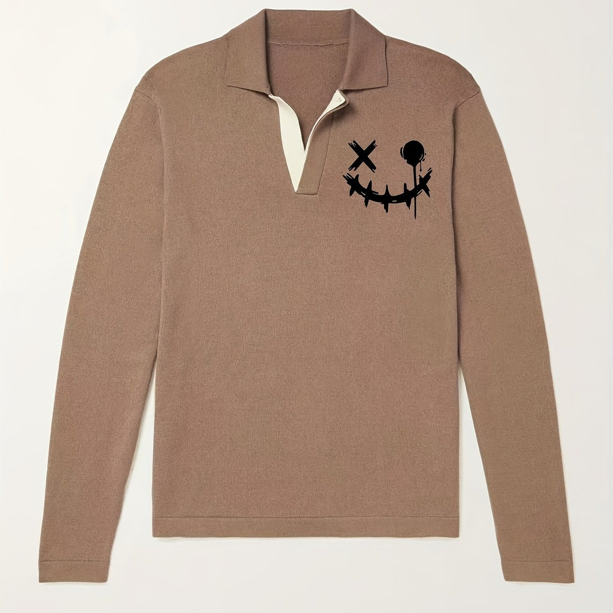 Men's Casual V Neck Pullover Sweater For Winter