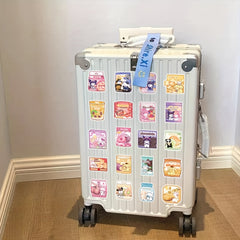 51pcs Cartoon Snack Pack Stickers Waterproof Vinyl Self Adhesive Irre