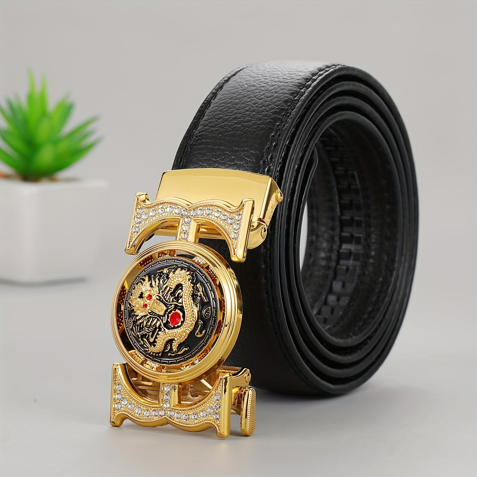 Men's Glamorous Automatic Buckle Belt