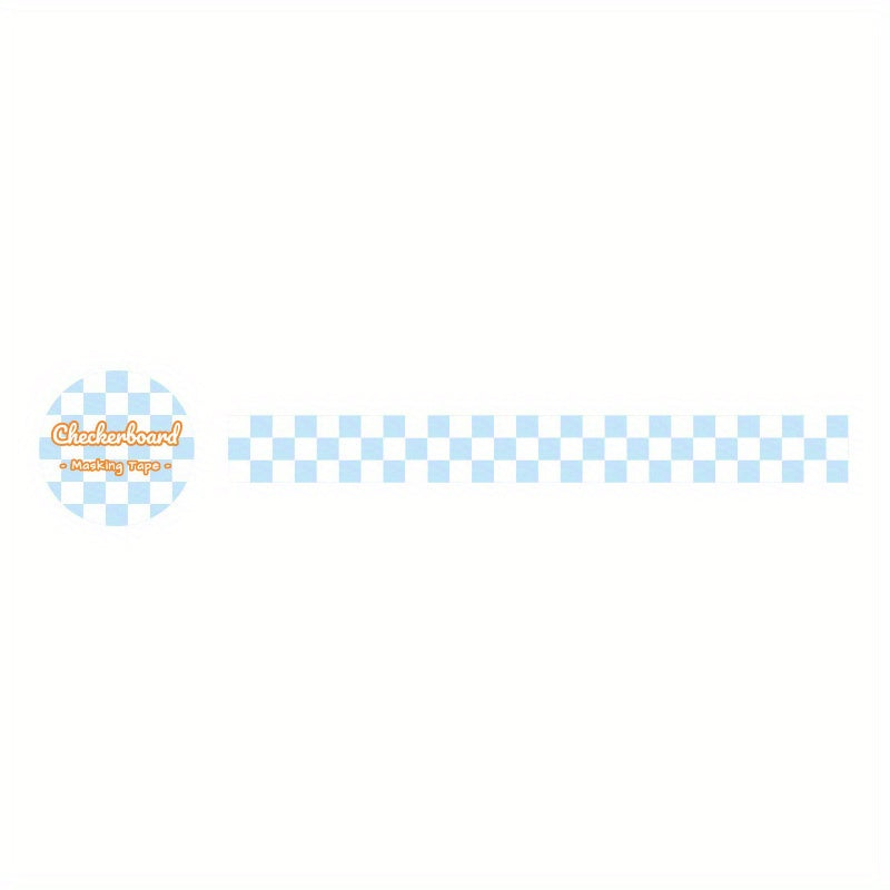 1pc Checkered Series Washi Tape Grid Pattern For DIY Paper Crafts
