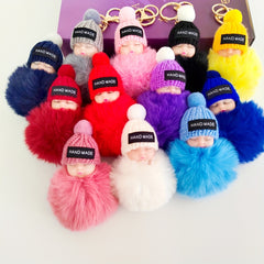 Sleeping Doll Keychain Plush Decoration