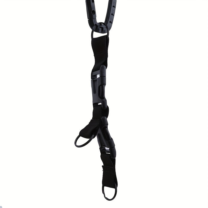 Tactical Carabiner Camping Hiking Webbing Belt Hanging Buckle