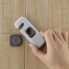 Child Safety Lock Buckle Baby Anti-pinch Hand to Hand Door Lock