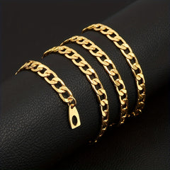Gold Necklace For Men Women