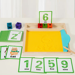 Sand Painting Number Building Block Set Educational