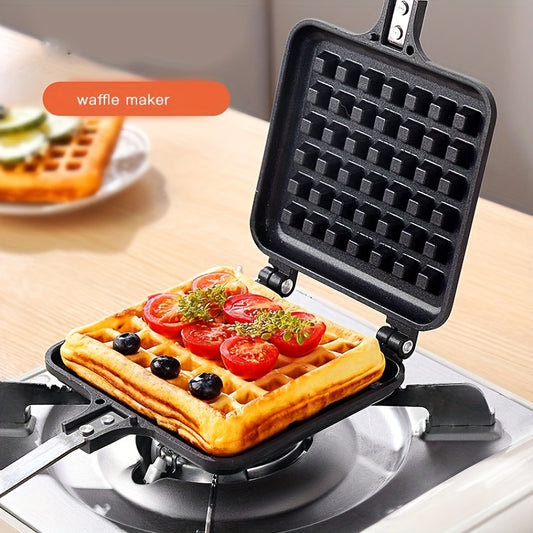 Square Waffle Baking Pan For Gas Aluminum Roasting Pan