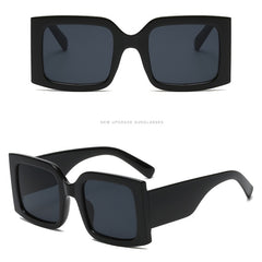 Retro Square Sunglasses for Women Vintage Thick Frame Glasses