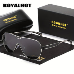 RoyalHot Metal Polarized Sunglasses For Fishing Driving