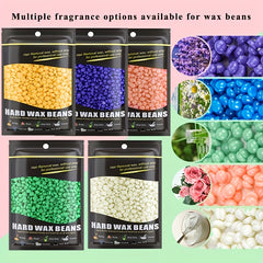 100g Hard Wax Beads Hair Removal 35 OZ Bulk Wax Pearls Home Waxing
