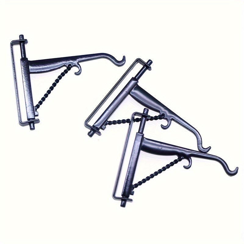 4 Mini Alloy Hooks for Fairy Garden Scene DIY