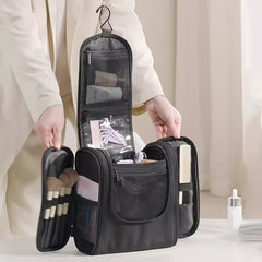 Waterproof Travel Makeup Bag, Large Capacity