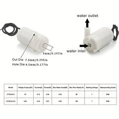Garden Bonsai Auto Irrigation System Micro Drip Sensor Water Pumping