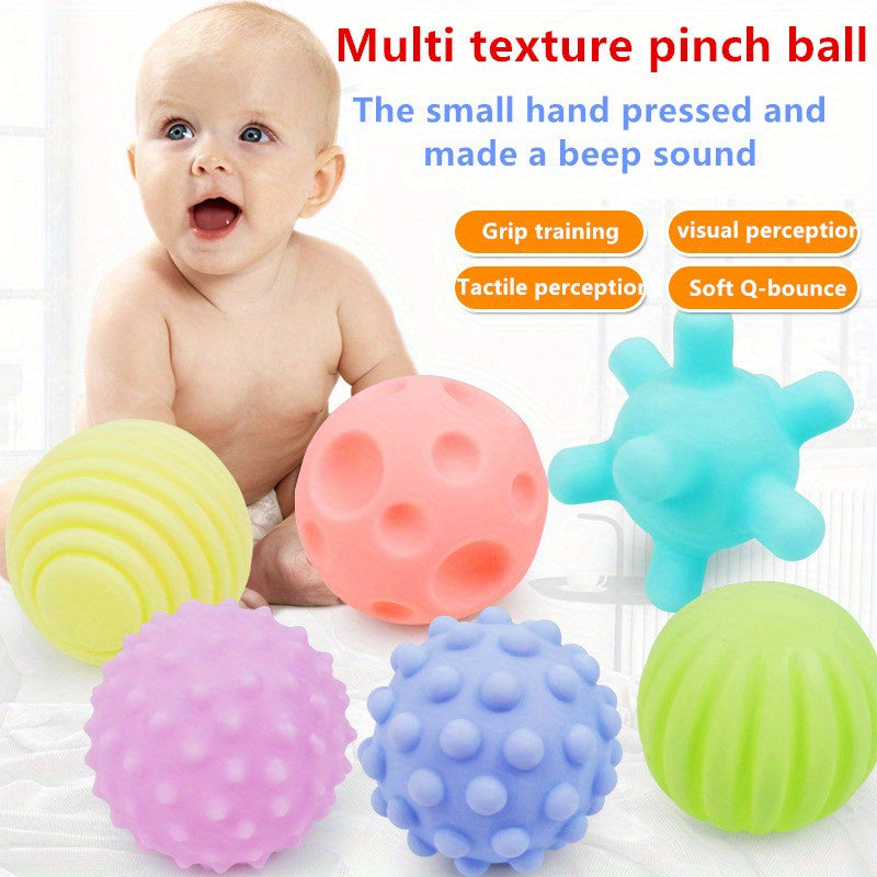 Soft Rubber Ball Baby Toy Water Spray Knead Ball