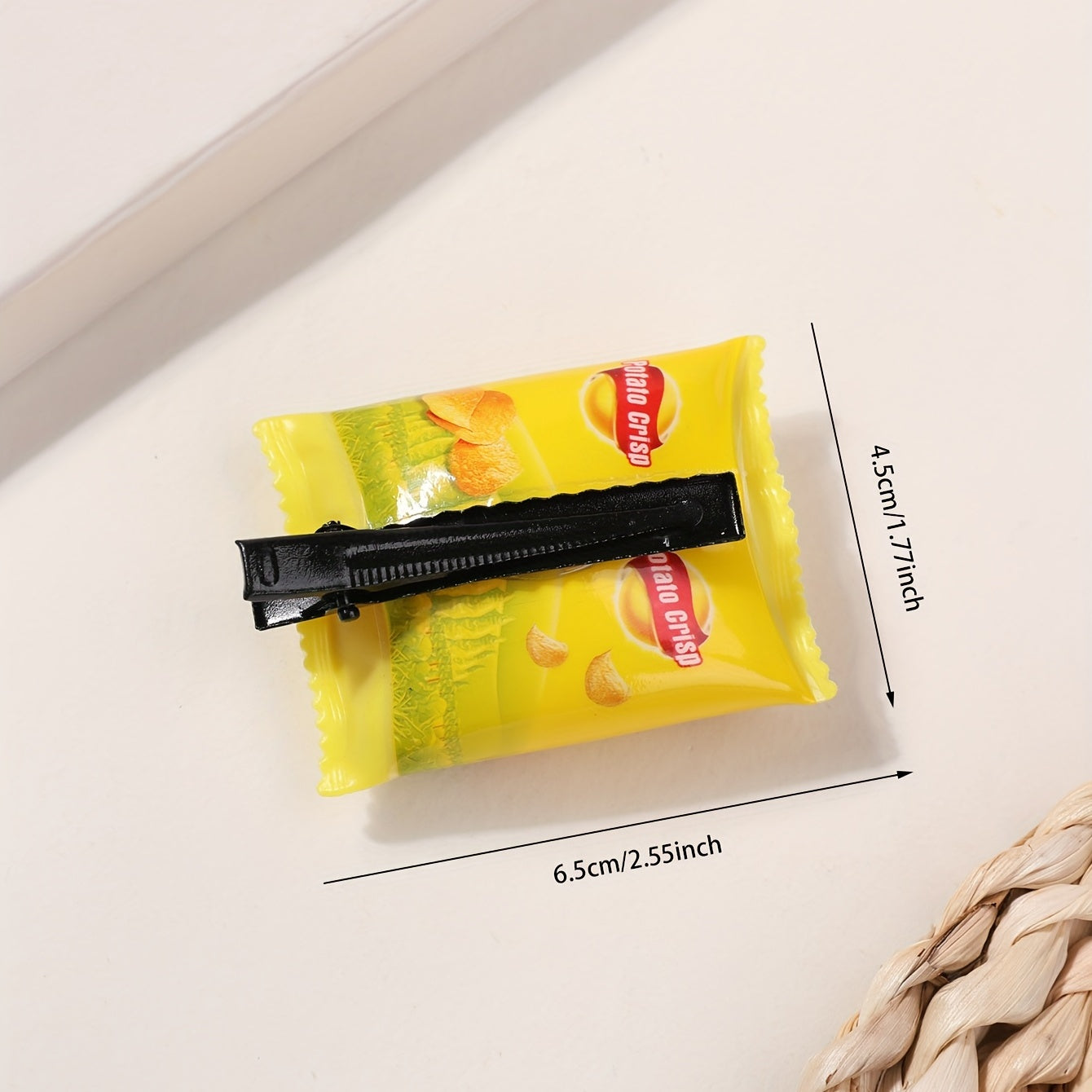 Creative Chip Bag Duck Billed Hair Clip Funny Hair Clip