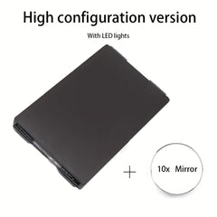 3 Way LED Self Haircut Mirror Lighted Trifold 360 Mirror