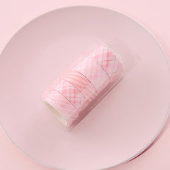Geometric Pattern and Paper Tape Set DIY Stationery Stickers