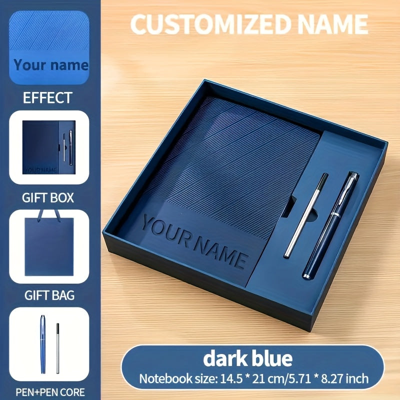 Personalized Notebook Soft Cover A5 with Name & Phone Number
