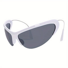 Y2K Semi Rimless Sunglasses UV400 Sun Shades