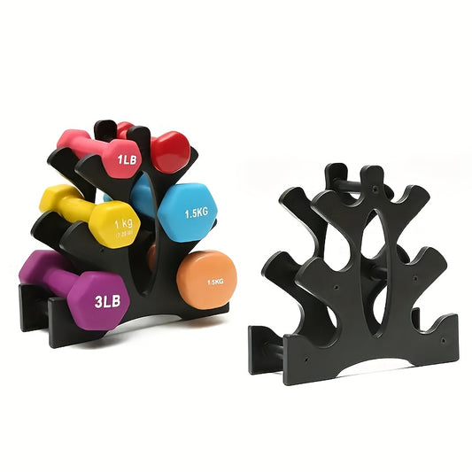 3-Layer Dumbbell Storage Rack for Home Office Gym