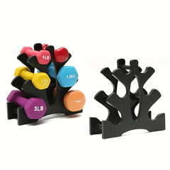 3-Layer Dumbbell Storage Rack for Home Office Gym
