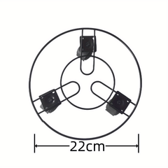 Flower Pot Base With Pulley Balcony Flower Pot Bottom Plate Roller