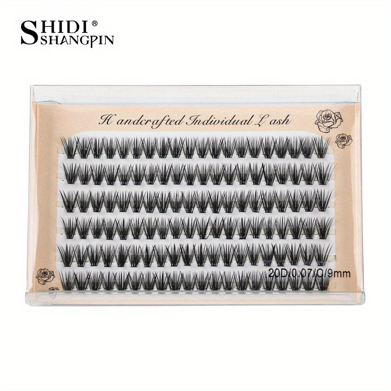 120 C Curl Individual Soft False Eyelashes - Extensions Box