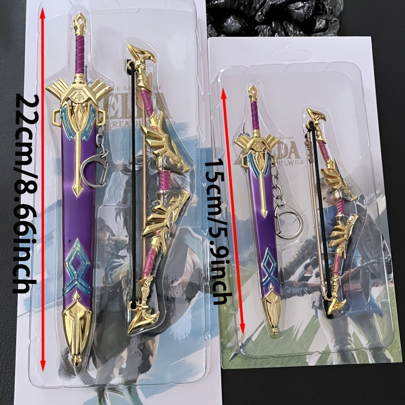 Anime Mini Bow Sword Set - Perfect Gift for Game Enthusiasts