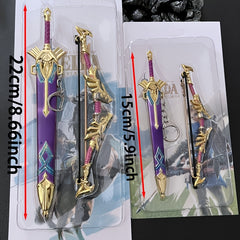 Anime Mini Bow Sword Set - Perfect Gift for Game Enthusiasts