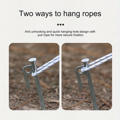 5pcs 29 Outdoor Tent Ground Nails Camping Beach Camp Pegs