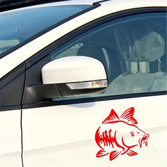 Funny Carp Car Decoration Sticker