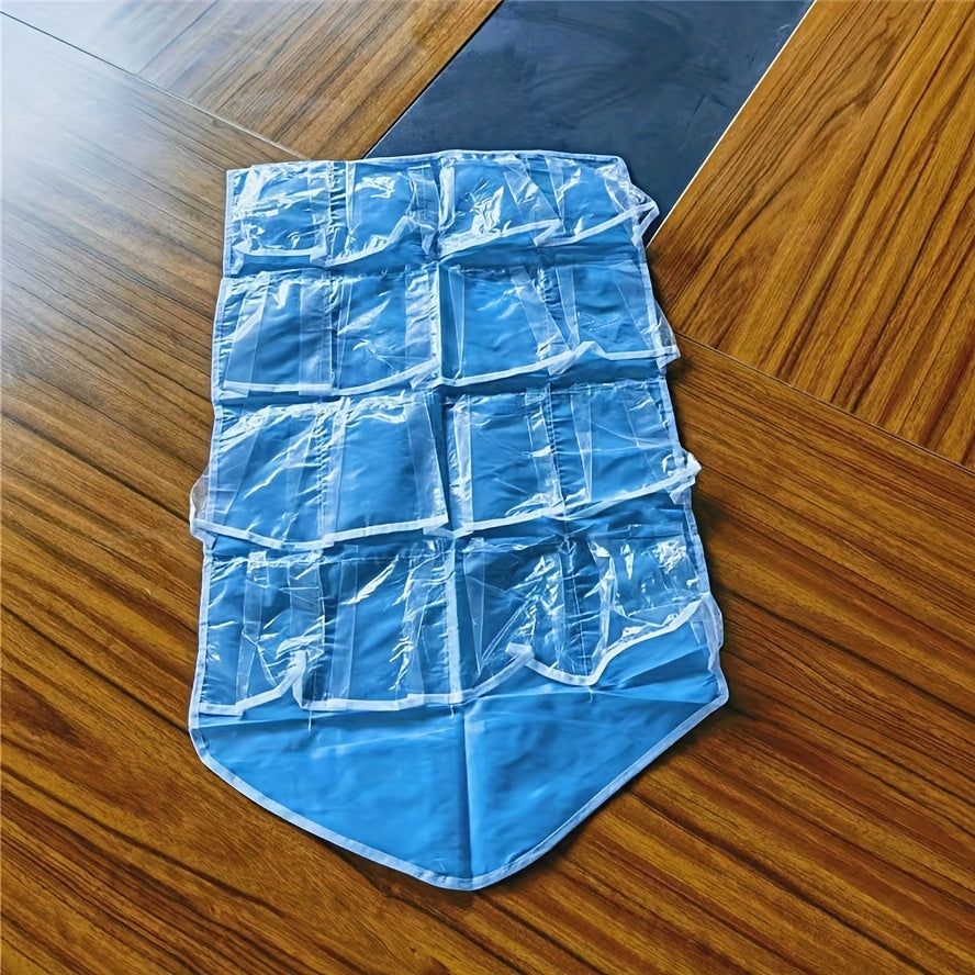16 Pockets Hanging Organizer Storage Bag for Socks Bra Underwear