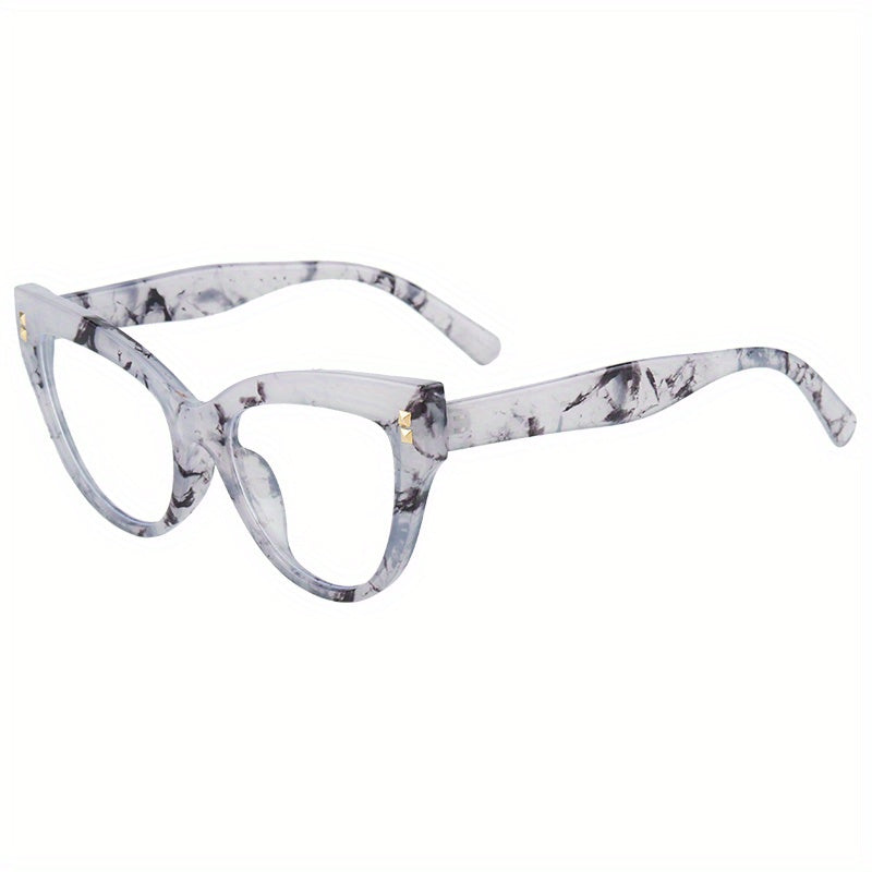 Men's Anti Light Cat's Eye Glasses for Travel and Daily Use