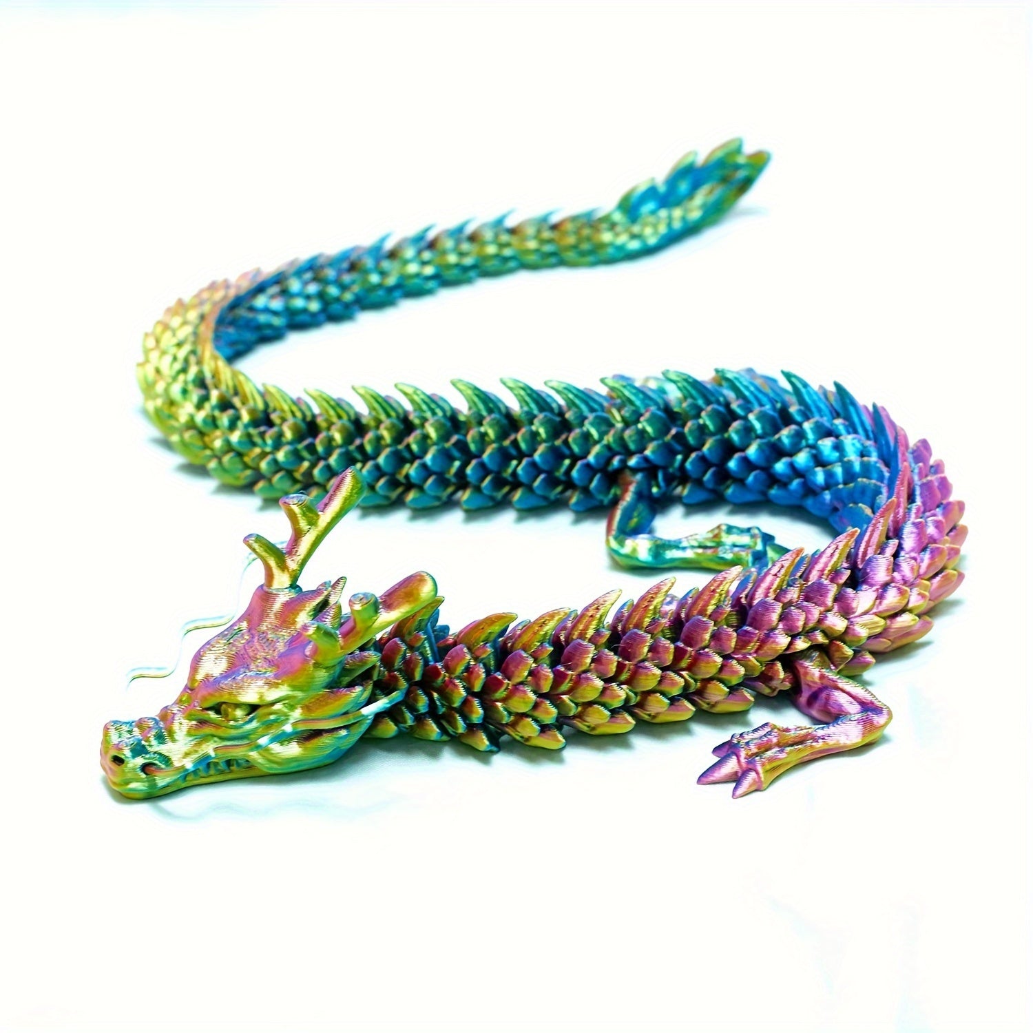 3D Print Chinese Dragon Full Body Joints Can Be Activated Anywhere