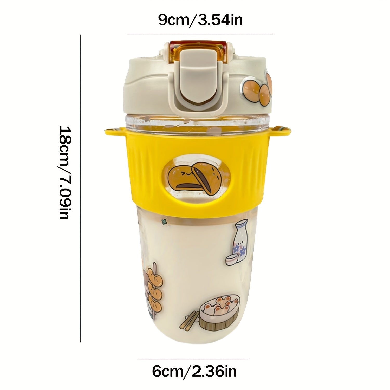 Portable Double Drinking Cup for Hydration On the Go