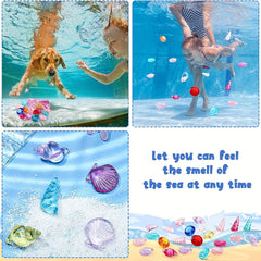 100g Ocean Gem Pool Party Toys Dive Toys Kids Treasure Chest Swimming Pool Toys