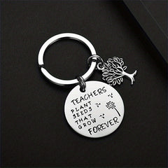 Teacher's Gift Keychain Novelty Pendant Necklace