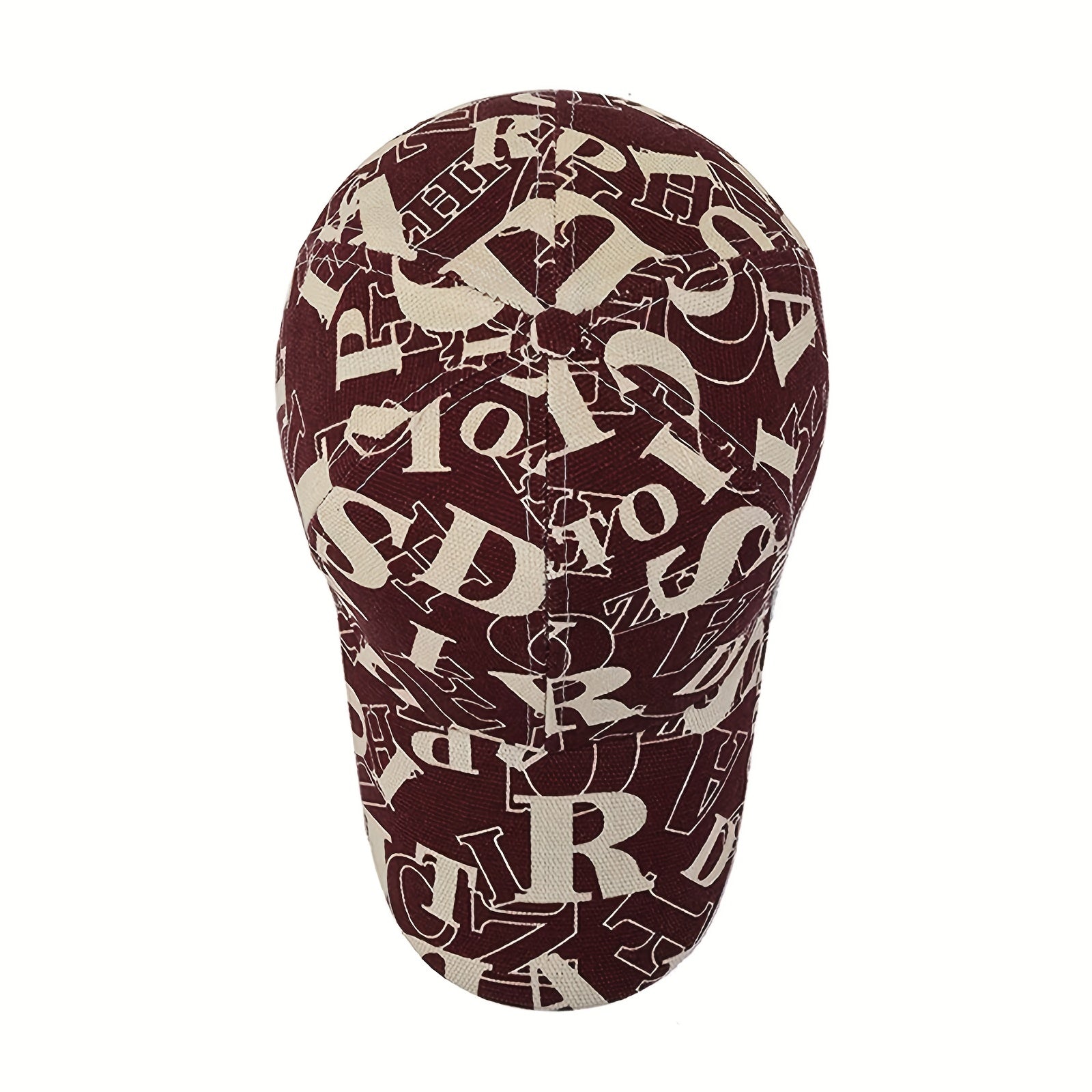Hip Hop Letter Print Baseball Cap Couple Dad Hats Adjustable Breathable